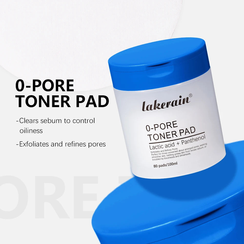 AHA BHA Zero Pore Exfoliating Pads – Double-Textured Toner Pads for Smoother, Refined Skin (70 Pads)