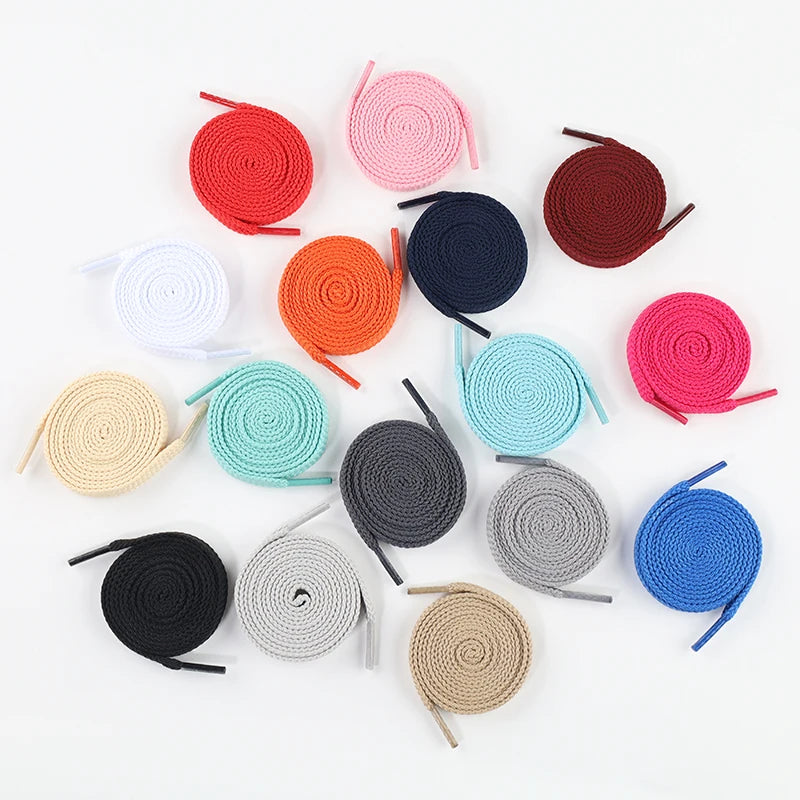 Flat Classic Shoelaces – Durable Laces for Sneakers & Casual Shoes