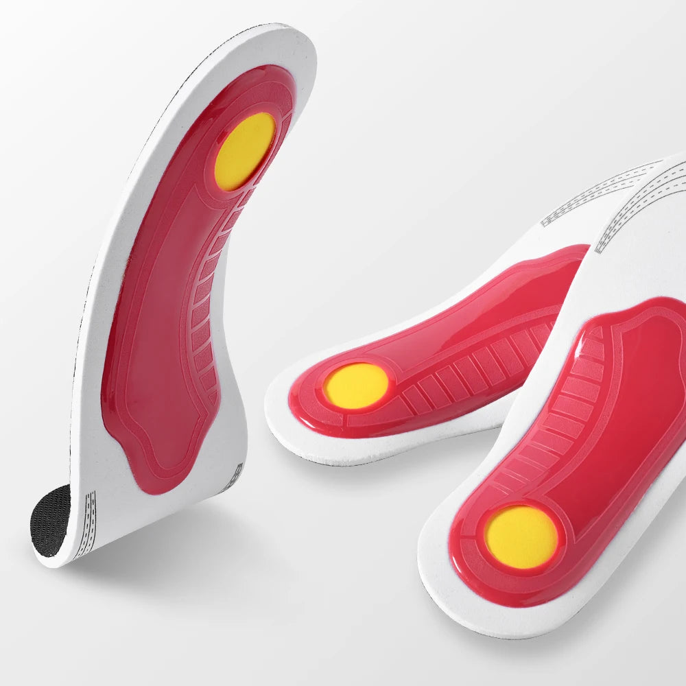 Orthopedic Arch Support Insoles – Shock-Absorbing Cushioned Shoe Inserts