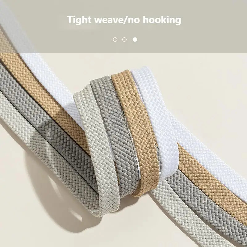 Flat Classic Shoelaces – Durable Laces for Sneakers & Casual Shoes