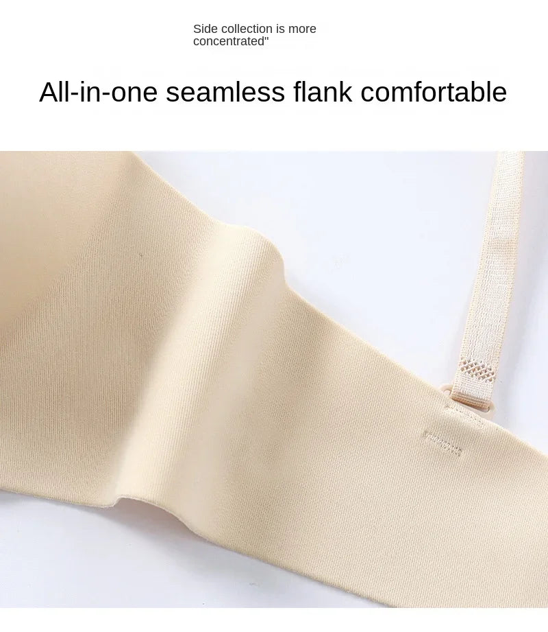 Seamless Push-Up Bralette – Wire-Free 3/4 Cup Everyday Lingerie