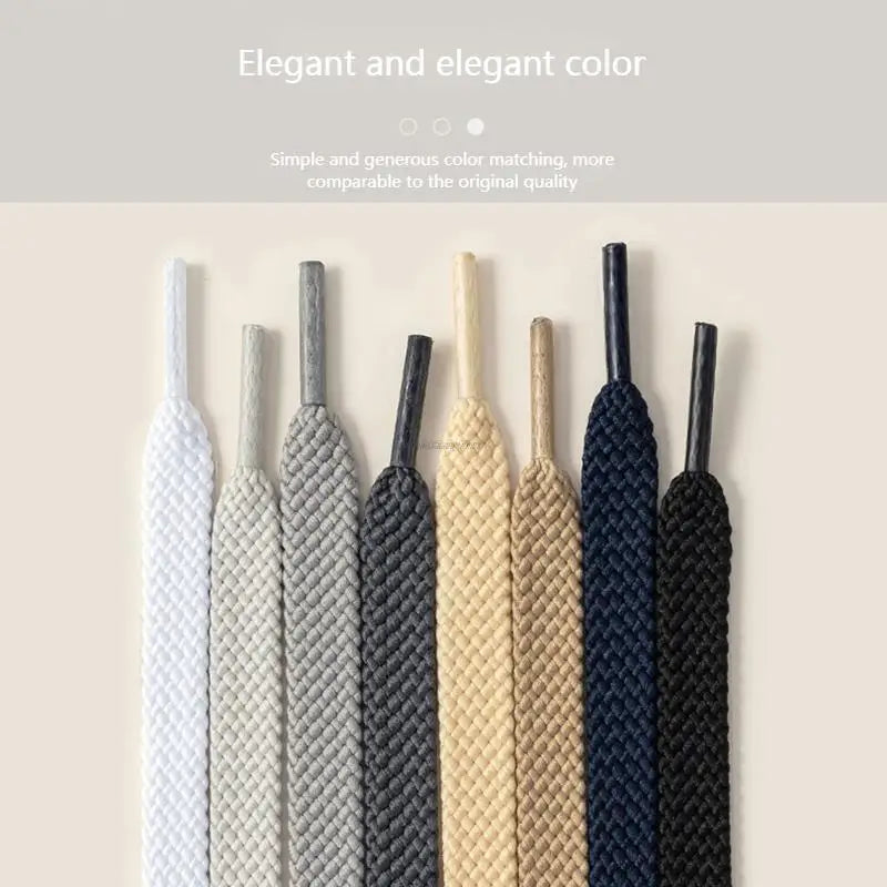Flat Classic Shoelaces – Durable Laces for Sneakers & Casual Shoes