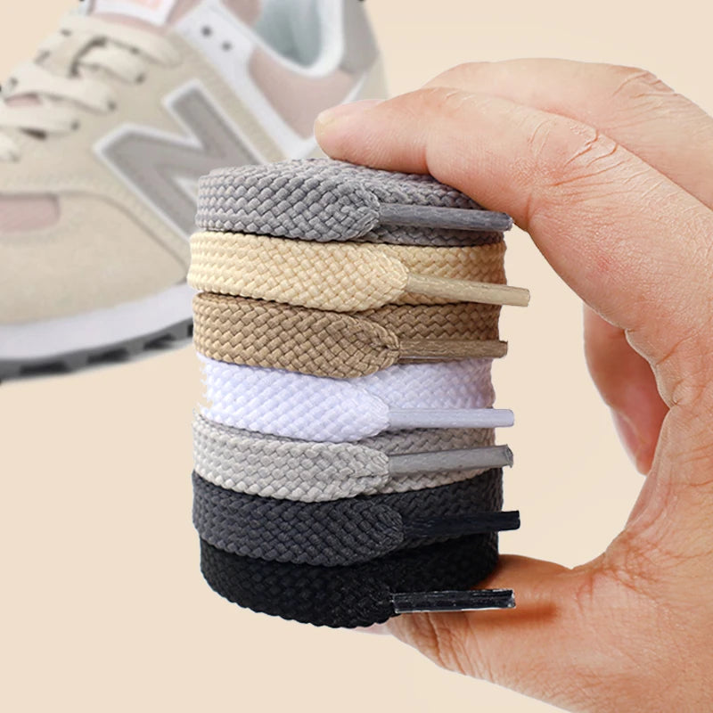 Flat Classic Shoelaces – Durable Laces for Sneakers & Casual Shoes